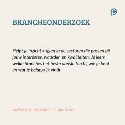 BRANCHEONDERZOEK loopbaantest desktop