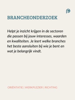 Brancheonderzoek loopbaantest mobiel