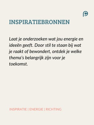 Inspiratiebronnen loopbaantest mobiel
