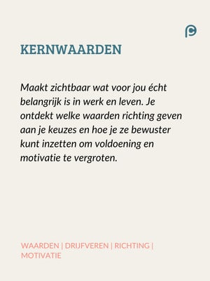 Kernwaarden loopbaantest mobiel