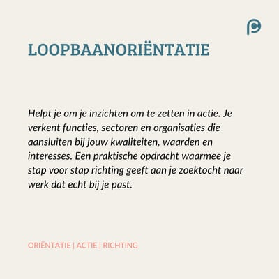LOOPBAANORIËNTATIE loopbaantest desktop