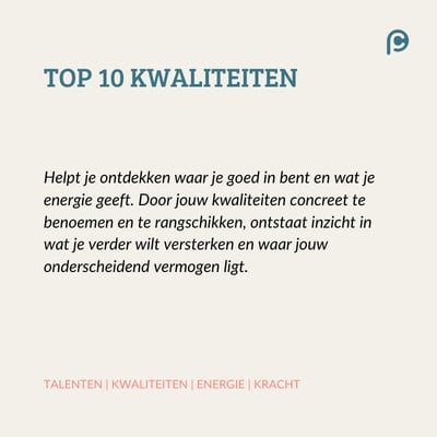 TOP 10 KWALITEITEN loopbaantest desktop